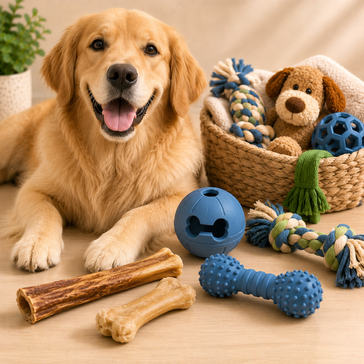 Toys, Chews & Enrichment