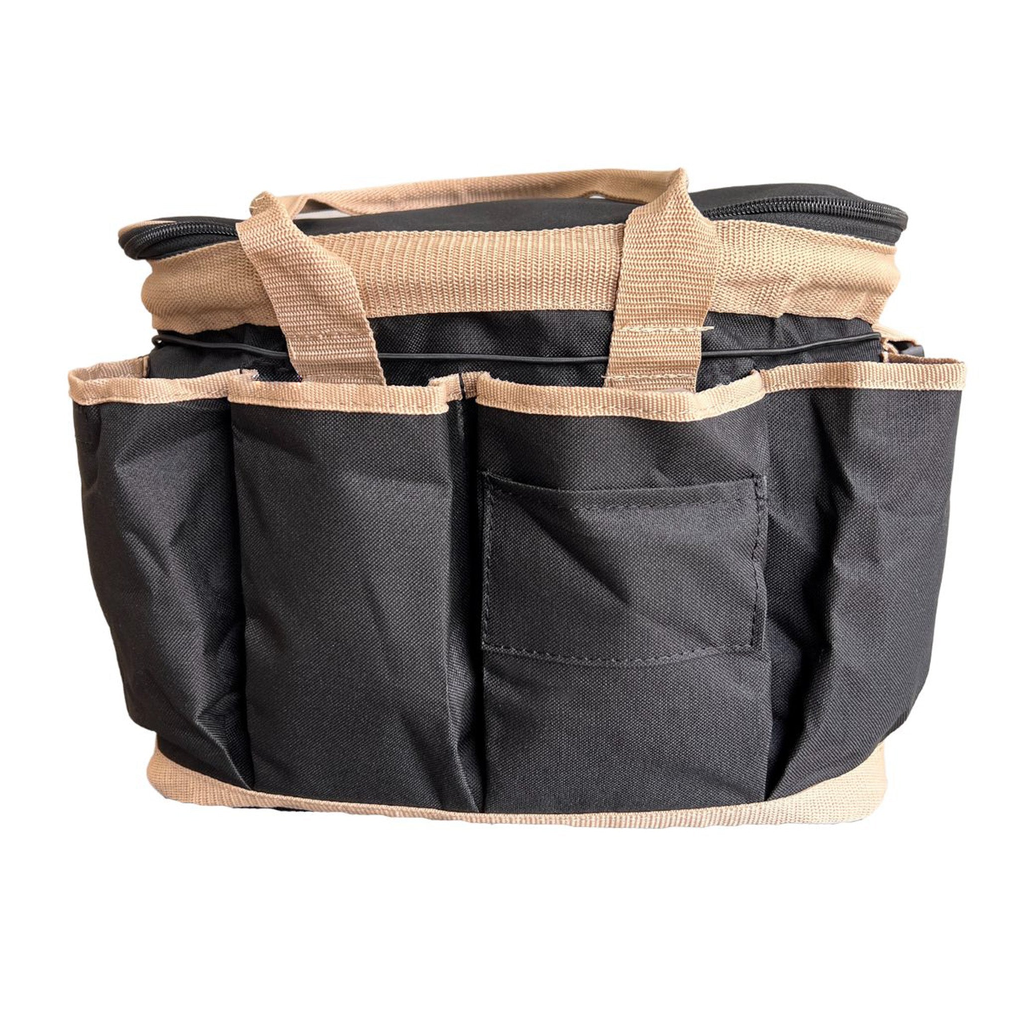 AJ Tack Deluxe Horse Grooming Bag with Grooming Tools