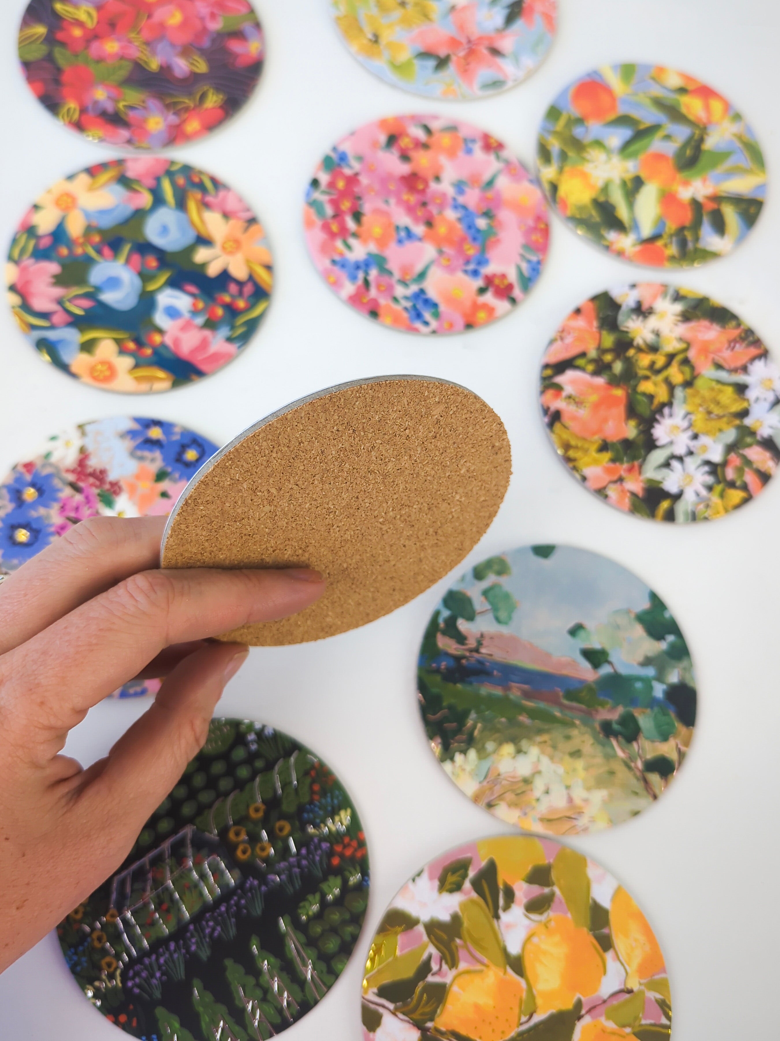 Bouquet of Coasters - Mix and Match Floral Coasters