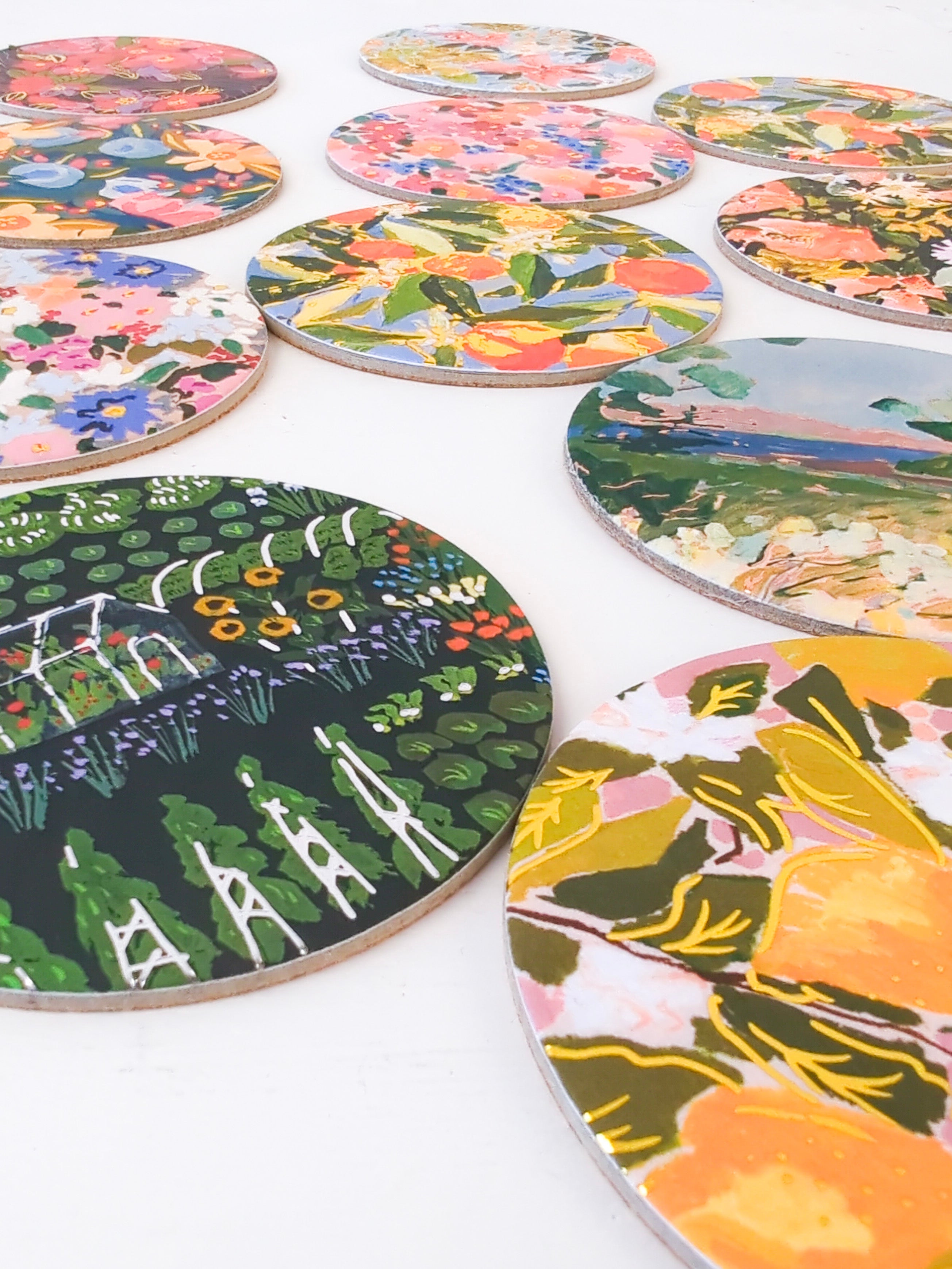 Bouquet of Coasters - Mix and Match Floral Coasters