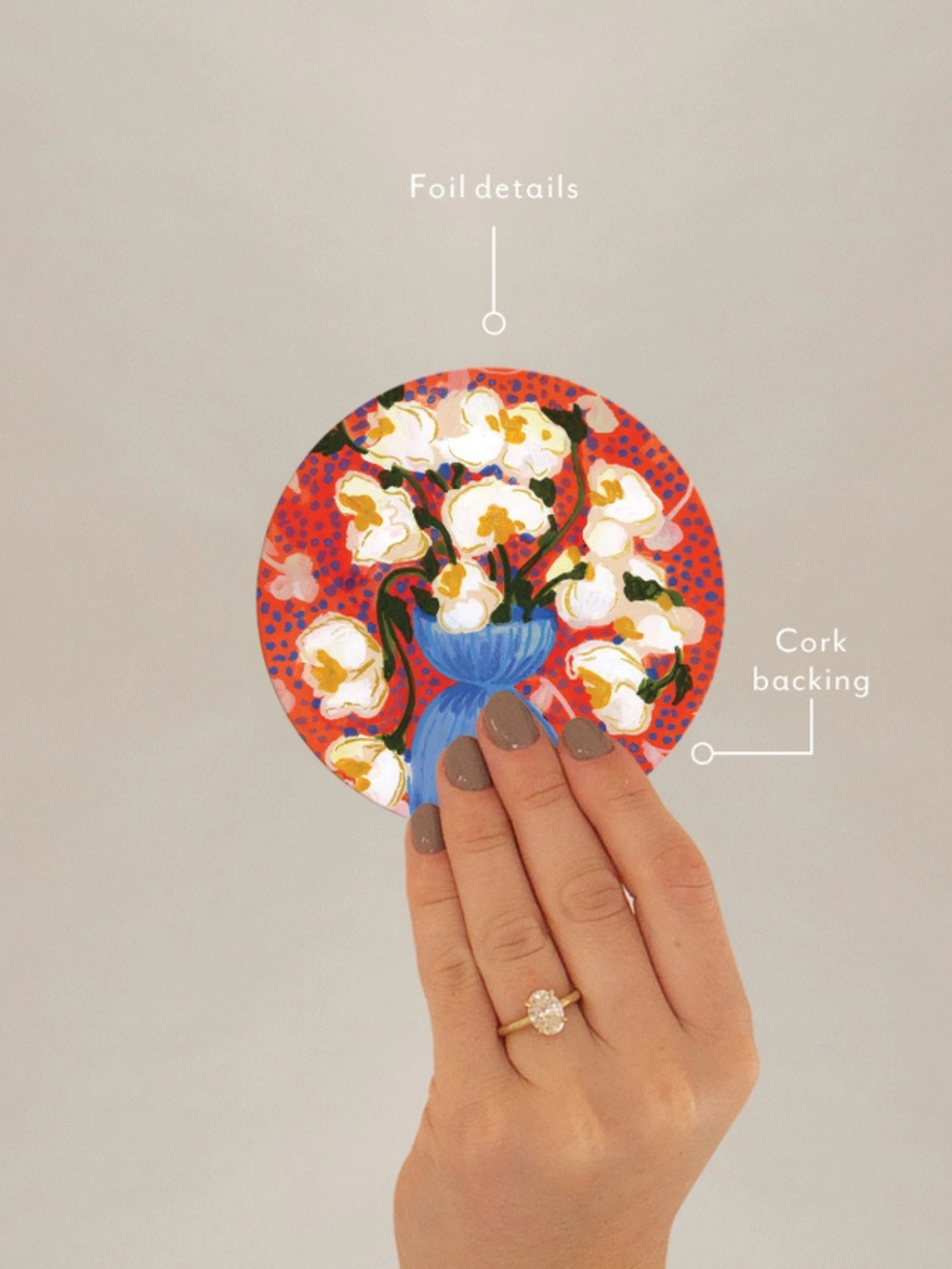 Bouquet of Coasters - Mix and Match Floral Coasters