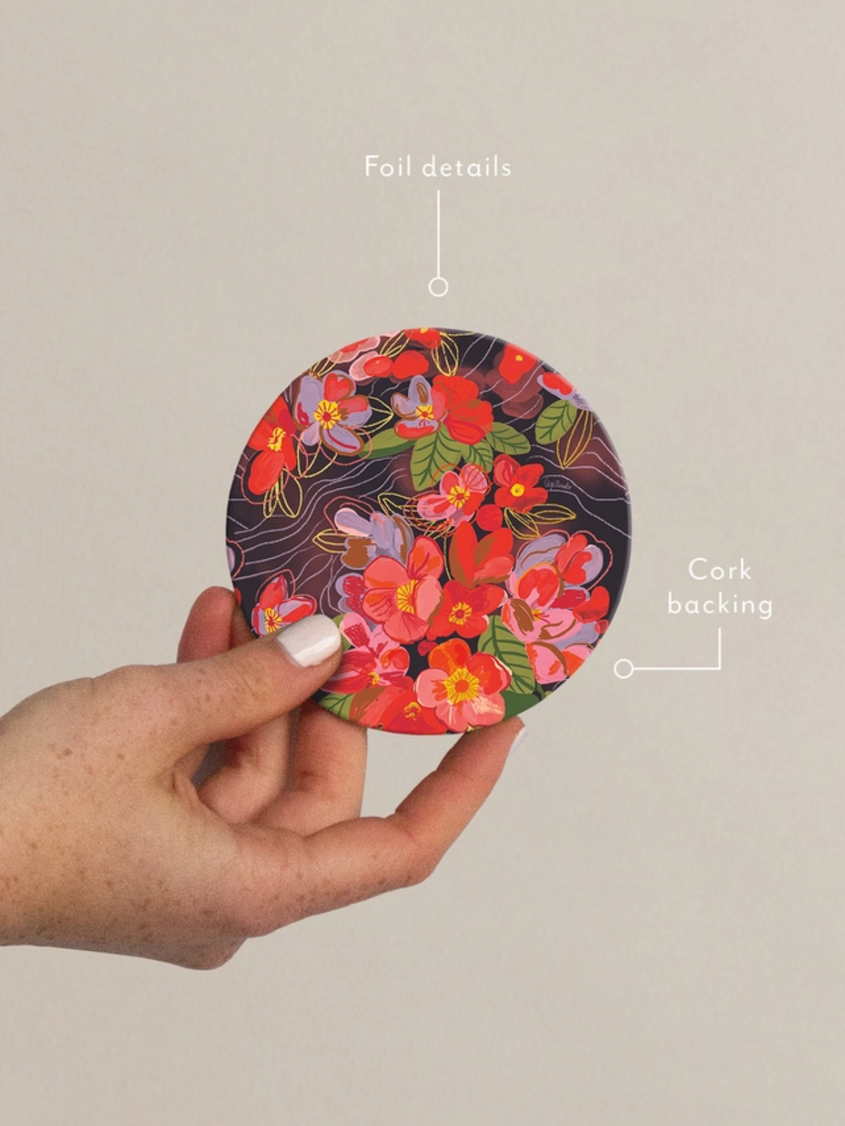 Bouquet of Coasters - Mix and Match Floral Coasters